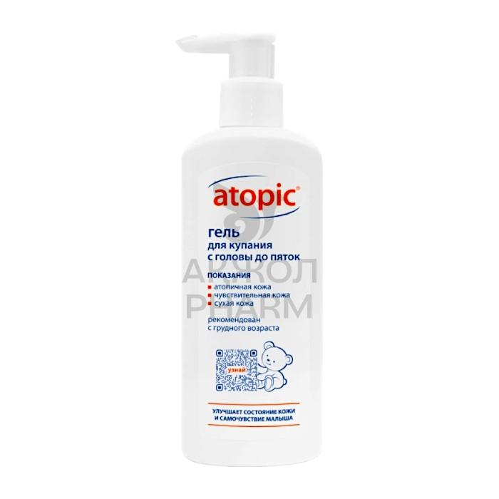 ГЕЛЬ Д/КУПАНИЯ ATOPIC С ГОЛОВЫ ДО ПЯТОК 400МЛ - фото 1