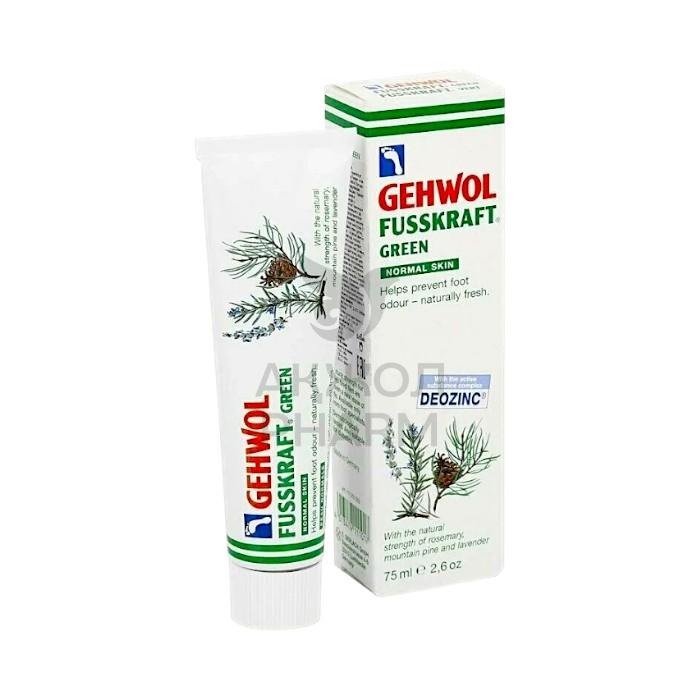 ЗЕЛЕНЫЙ БАЛЬЗАМ Д/НОГ CARE CREAM GEHWOL 75МЛ - фото 1