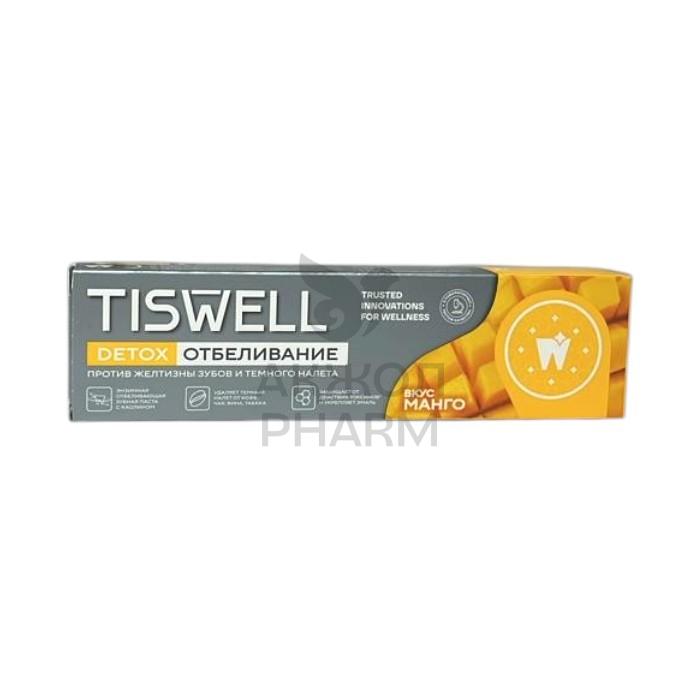 ПАСТА ЗУБНАЯ TISWELL ЭНЗИМ.ОТБЕЛИВАНИЕ КАОЛИН МАНГО 110ГР - купить в интернет-аптеке Ақ Жол Pharm