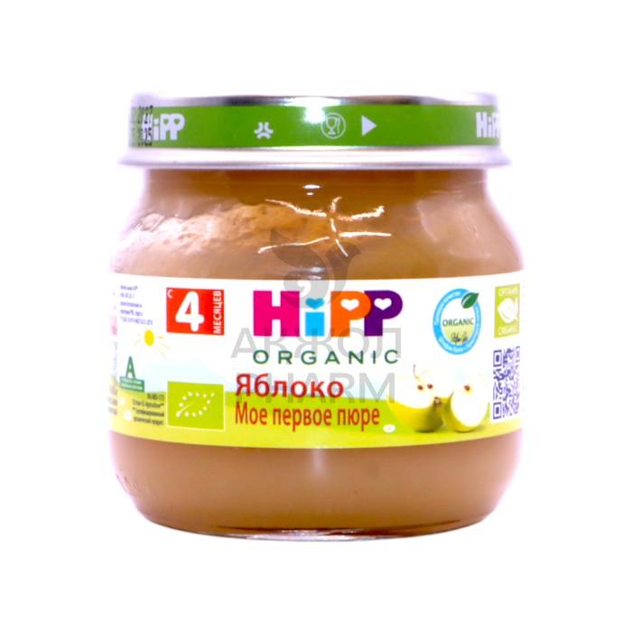 МОЕ ПЕРВОЕ ПЮРЕ HIPP ЯБЛОКО 4+ 80ГР - фото 1