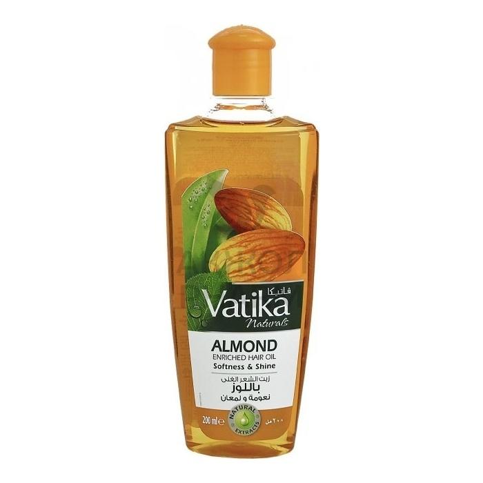 МАСЛО Д/ВОЛОС VATIKA NATURALS С МИНДАЛЕМ 200МЛ - фото 1
