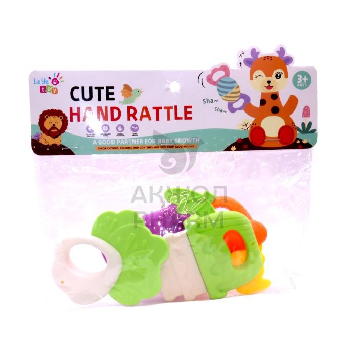 НАБОР ПОГРЕМУШЕК ОВОЩИ И СЛАДОСТИ 4ШТ - купить в интернет-аптеке Ақ Жол Pharm