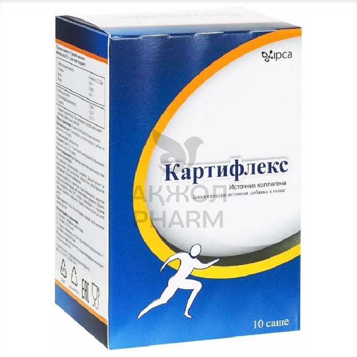 КАРТИФЛЕКС САШЕ 10Г №10/ИПСА ЛАБОРАТОРИЗ ЛТД - купить в интернет-аптеке Ақ Жол Pharm