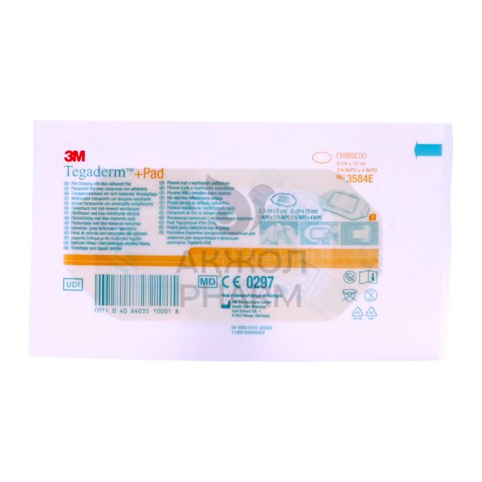 НАКЛЕЙКА ПРОЗРАЧНАЯ Д/ЗАКРЫТИЯ РАН И ФИКСАЦИИ КАТЕТЕРОВ TEGADERM+PAD 6СМ*10СМ - купить в интернет-аптеке Ақ Жол Pharm