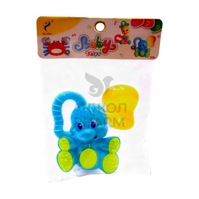 ПОГРЕМУШКА СЛОН 3+/BALBOBEK - фото 1