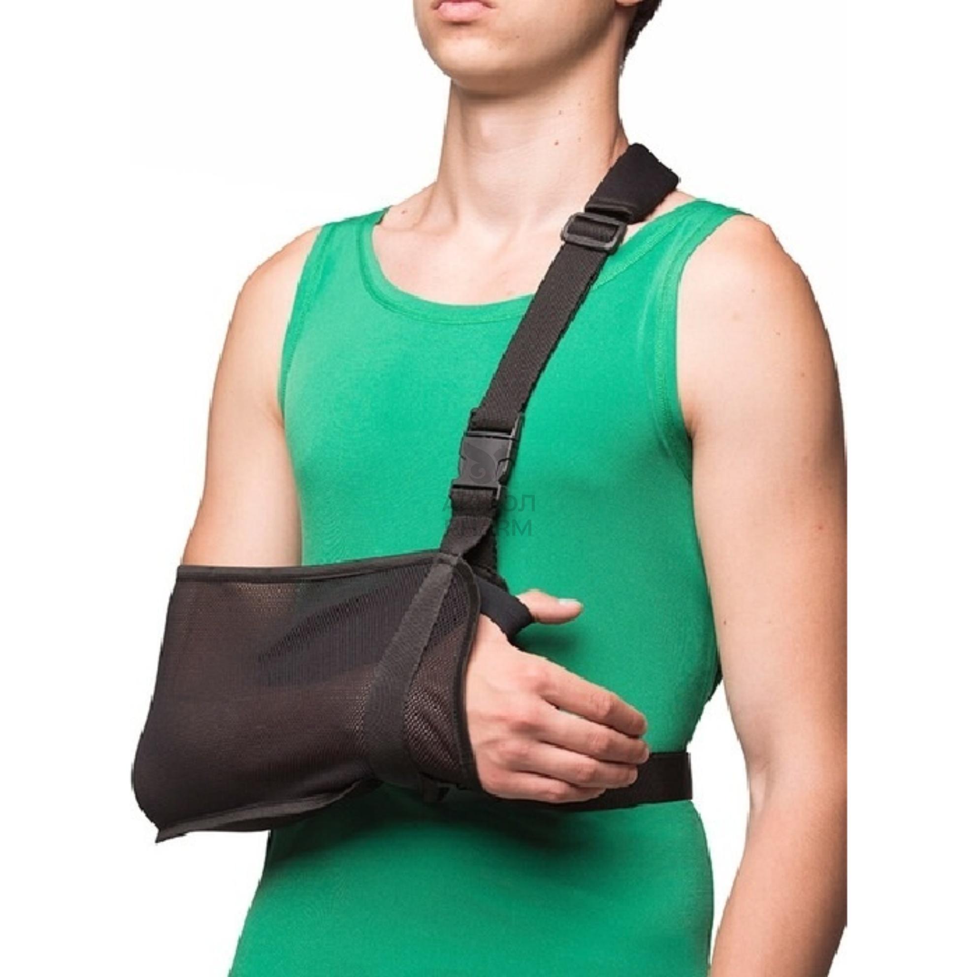 БАНДАЖ MEDTEXTILE Д/РУКИ (КОСЫНКА) ЧЕРНЫЙ 9912 XL - купить в интернет-аптеке Ақ Жол Pharm