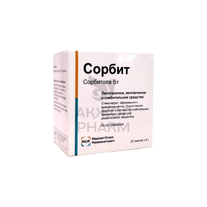 СОРБИТ ПАК 5Г №20/МЕДИКАЛ ЮНИОН ФАРМ - купить в интернет-аптеке Ақ Жол Pharm