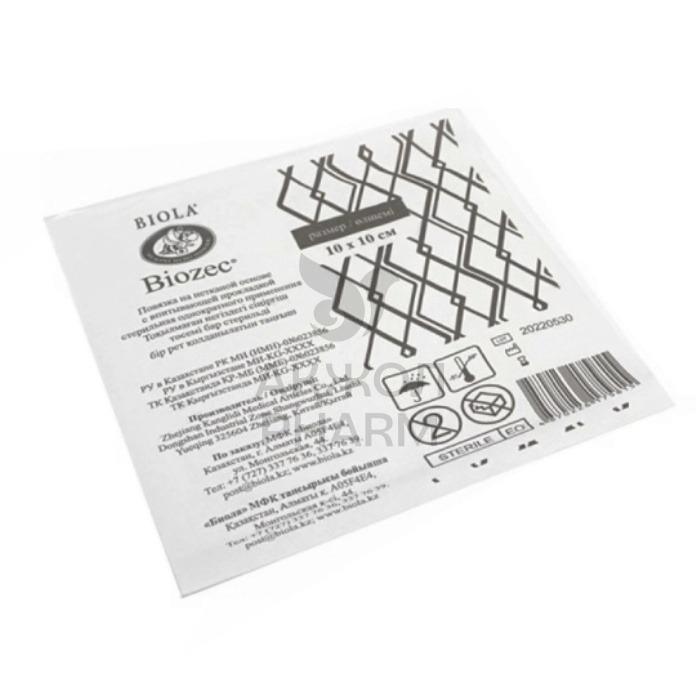 ПОВЯЗКА СТЕР НА НЕТКАНОЙ ОСНОВЕ С ВПИТЫВАЮЩЕЙ ПРОКЛАДКОЙ 10*10СМ/BIOLA - купить в интернет-аптеке Ақ Жол Pharm