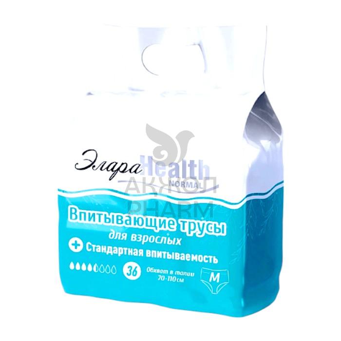 ПОДГУЗНИКИ-ТРУСИКИ Д/ВЗРОСЛЫХ ЭЛАРАHEALTH NORMAL M 36ШТ - купить в интернет-аптеке Ақ Жол Pharm
