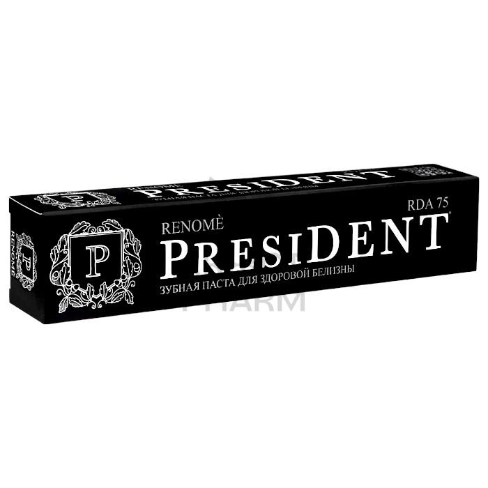 ПАСТА ЗУБНАЯ PRESIDENT RENOME ЗДОРОВАЯ БЕЛИЗНА 50МЛ - фото 1
