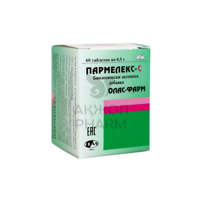 ПАРМЕЛЕКС С ТАБЛ 500МГ №60/ОЛАС ФАРМ - купить в интернет-аптеке Ақ Жол Pharm