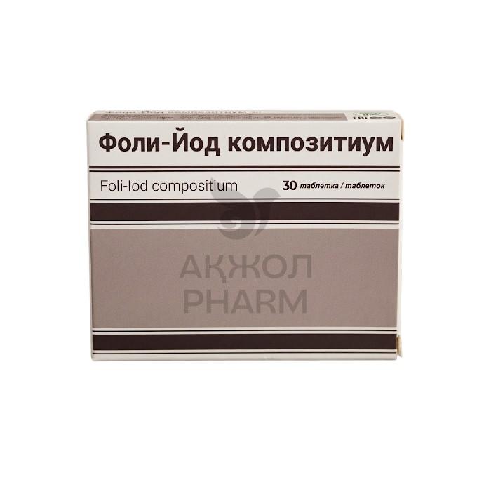 ФОЛИ-ЙОД ТАБЛ №30/ALG PHARMA - купить в интернет-аптеке Ақ Жол Pharm