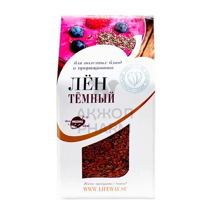 СЕМЯ ЛЬНА ОЧИЩЕННОЕ ОБРАЗ ЖИЗНИ 500ГР - купить в интернет-аптеке Ақ Жол Pharm