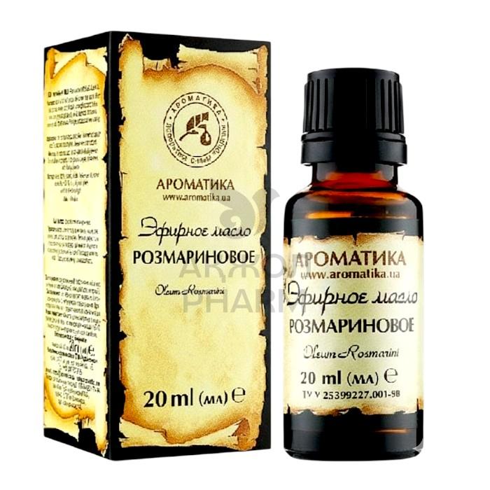 МАСЛО ЭФИРН АРОМАТИКА РОЗМАРИНОВОЕ 10МЛ - купить в интернет-аптеке Ақ Жол Pharm