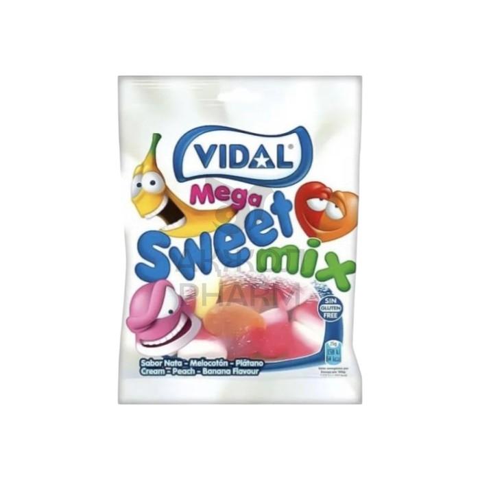 МАРМЕЛАД МЕГА СЛАДКИЙ МИКС 90ГР/VIDAL - фото 1