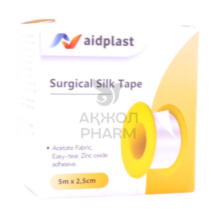 ПЛАСТЫРЬ ШЕЛКОВЫЙ 5*2,5 ГИПОАЛЛЕРГЕН/AIDPLAST - фото 1