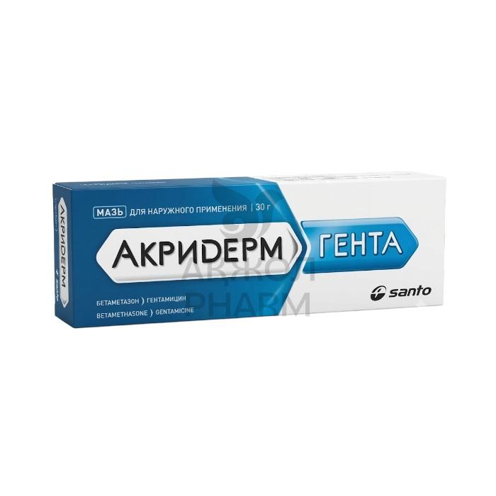 АКРИДЕРМ ГЕНТА МАЗЬ 30ГР/САНТО - фото 1