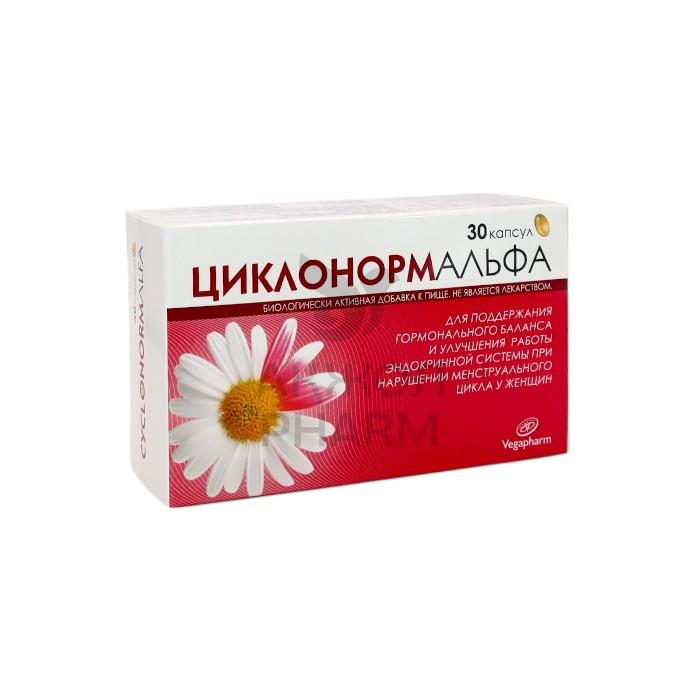 ЦИКЛОНОРМ АЛЬФА КАПС №30/ВЕГАФАРМА - фото 1