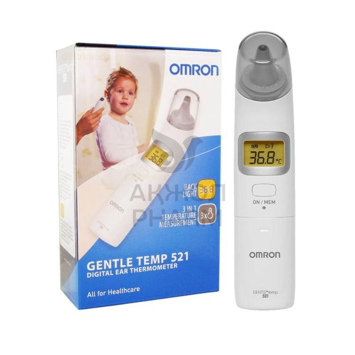 ТЕРМОМЕТР OMRON GENTLE ТЕМП 521 ИНФРАКРАСНЫЙ УШНОЙ - купить в интернет-аптеке Ақ Жол Pharm