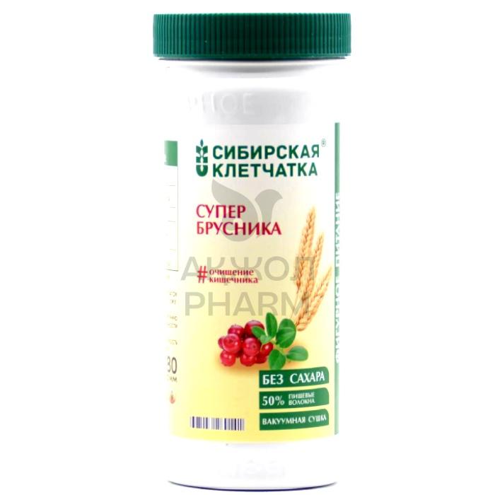 КЛЕТЧАТКА СИБИРСКАЯ СУПЕРБРУСНИКА 280ГР - купить в интернет-аптеке Ақ Жол Pharm