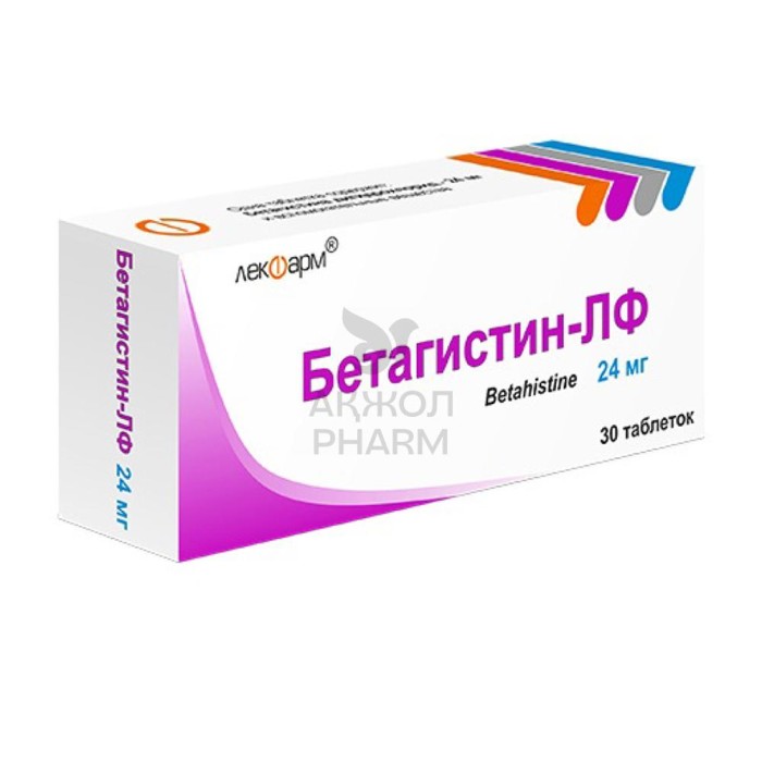 БЕТАГИСТИН-ЛФ ТАБЛ 24МГ №30/ЛЕКФАРМ - фото 1