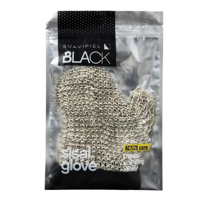 ПЕРЧАТКА Д/ДУША СИЗАЛЬНАЯ SUAVIPIEL BLACK 1ШТ - купить в интернет-аптеке Ақ Жол Pharm