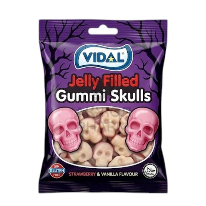 МАРМЕЛАД ЧЕРЕПА С НАЧИНКОЙ 90ГР/VIDAL - купить в интернет-аптеке Ақ Жол Pharm