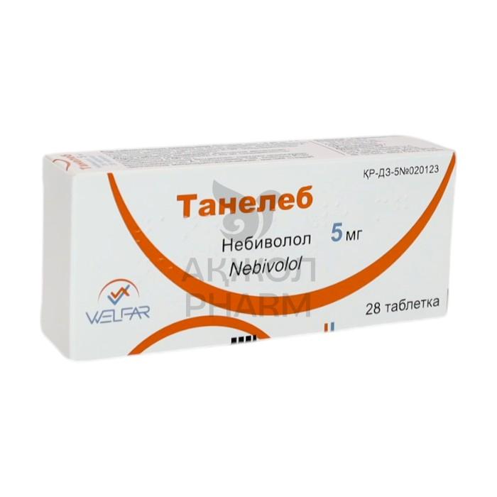 ТАНЕЛЕБ ТАБЛ 5МГ №28/ВЕЛФАР - купить в интернет-аптеке Ақ Жол Pharm