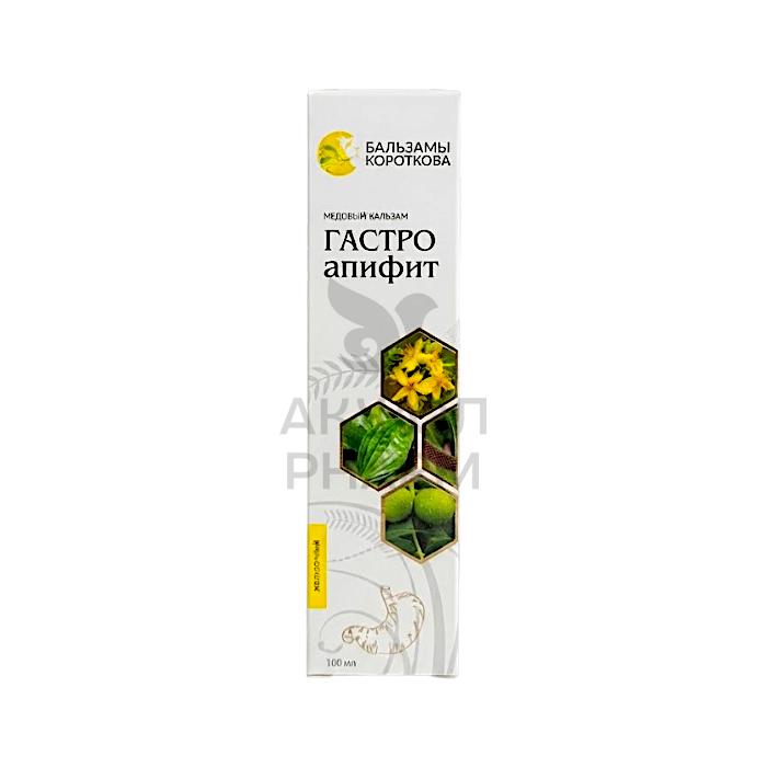 БАЛЬЗАМЫ КОРОТКОВА БАЛЬЗАМ МЕДОВЫЙ ГАСТРО-АПИФИТ 100МЛ - фото 1