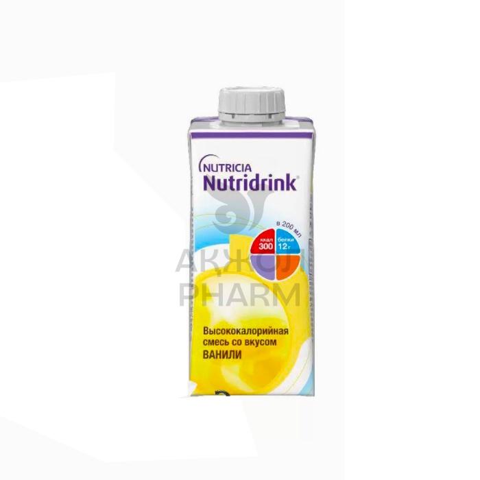 КОМПАКТ ПРОТЕИН NUTRIDRINK ВАНИЛЬ ТЕТРАПАК 200МЛ - фото 1