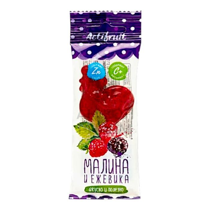 КАРАМЕЛЬ ЛЕДЕНЦОВАЯ ACTIFRUT МАЛИНА И ЕЖЕВИКА 17ГР - купить в интернет-аптеке Ақ Жол Pharm