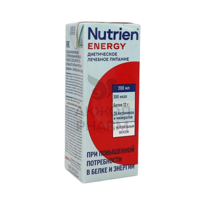НУТРИЭН ЭНЕРГИЯ ПРОДУКТ СТЕРИЛ Д/ДИЕТИЧЕСКОГО ЛЕЧЕБНОГО ПИТАНИЯ С НЕЙТРАЛЬНЫМ ВКУСОМ 200МЛ - купить в интернет-аптеке Ақ Жол Pharm