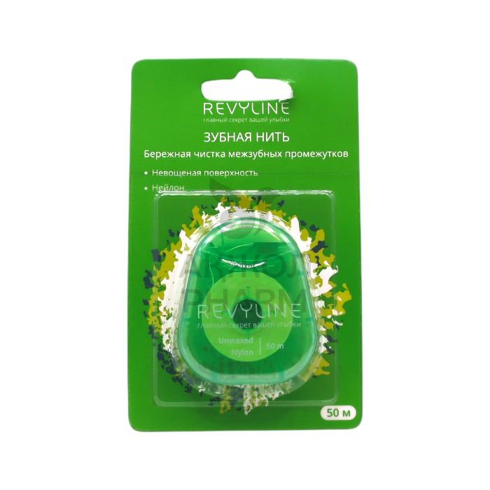 ЗУБНАЯ НИТЬ REVYLINE НЕЙЛОН НЕВОЩНАЯ 50М - фото 1