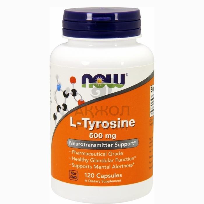 L-ТИРОЗИН №120 КАПС/NOW - купить в интернет-аптеке Ақ Жол Pharm