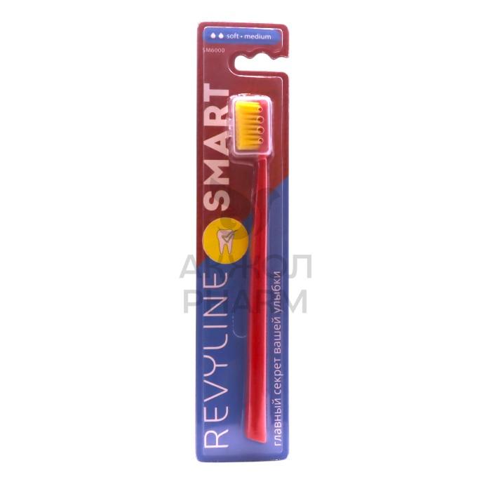 ЗУБНАЯ ЩЕТКА REVYLINE SM 6000 SMART КРАСНАЯ - фото 1