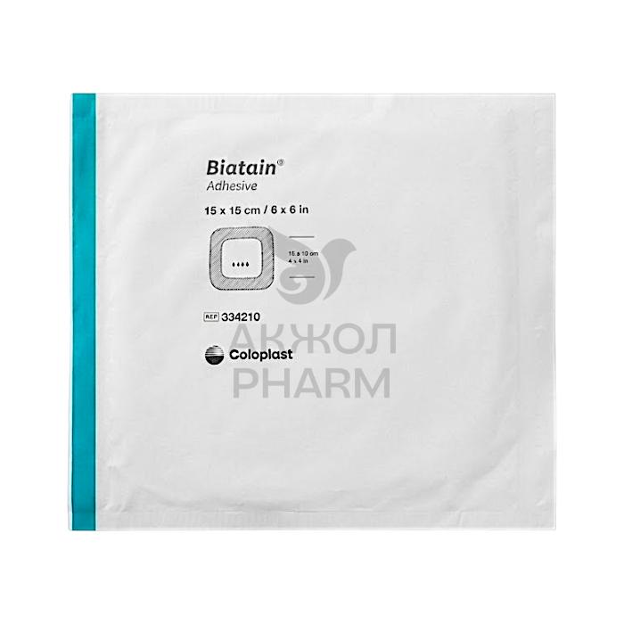 ПОВЯЗКА ГУБЧАТАЯ АДГЕЗИВНАЯ 15*15СМ 3ММ АРТ.334210/COLOPLAST - фото 1