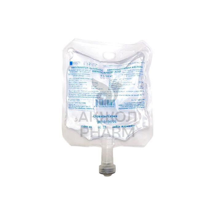 КИСЛОТА АМИНОКАПРОНОВАЯ Р/И 5% 100МЛ/НУР-МАЙ ФАРМАЦИЯ - купить в интернет-аптеке Ақ Жол Pharm