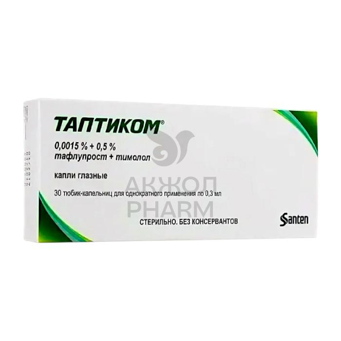 ТАПТИКОМ БК КАПЛИ 15МКГ/5МГ 3МЛ/САНТЕН - купить в интернет-аптеке Ақ Жол Pharm