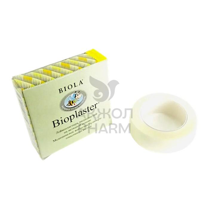 ЛЕЙКОПЛАСТЫРЬ 1,25СМ/5М BIOPLASTER ФИКС НА НЕТКАННОЙ ОСНОВЕ/ВИОЛА - фото 1