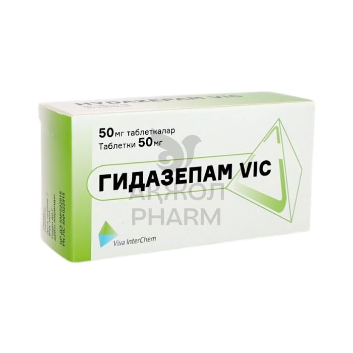 ГИДАЗЕПАМ ВИК ТАБЛ 50МГ №10/ВИВА-ИНТЕРХИМ - фото 1