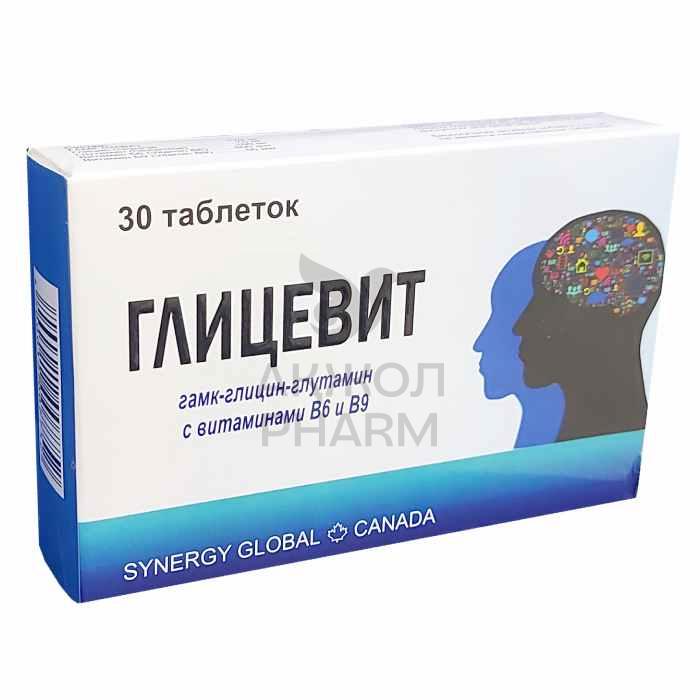 ГЛИЦЕВИТ №30 ТАБЛ/СИНЕРДЖИ ГЛОБАЛ ИМПЕКС - фото 1