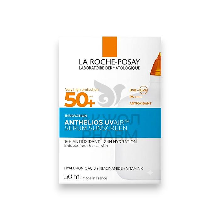ФЛЮИД Д/ЛИЦА СОЛНЦЕЗАЩИТ LA ROCHE-POSAY ANTIHELIOS UVAIR SPF50+ 50МЛ - фото 1
