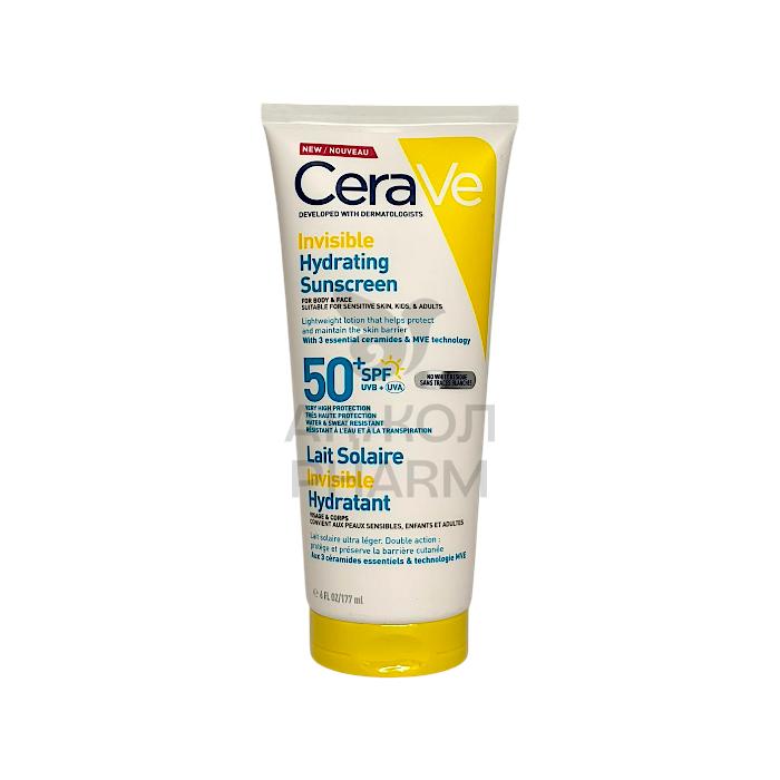 МОЛОЧКО Д/ЛИЦА И ТЕЛА СОЛНЦЕЗАЩИТНОЕ CERAVE SPF50+ 177МЛ - фото 1