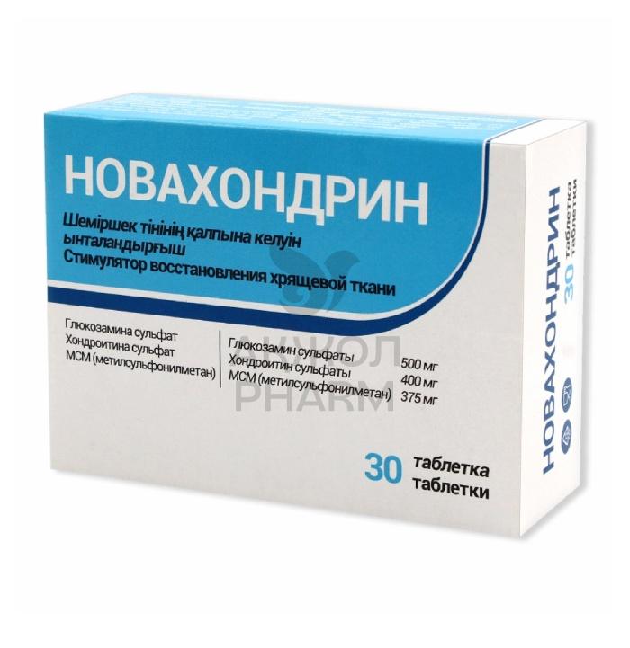 НОВАХОНДРИН ТАБЛ №30/НОВАТОР ФАРМА - купить в интернет-аптеке Ақ Жол Pharm
