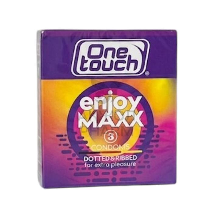 ПРЕЗЕРВАТИВ ONE TOUCH ENJOY MAXX №3 - купить в интернет-аптеке Ақ Жол Pharm