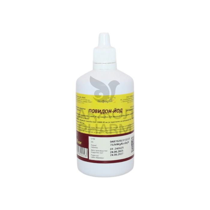 ПОВИДОН-ЙОД РАСТВОР 100МЛ/ТК ФАРМ - купить в интернет-аптеке Ақ Жол Pharm