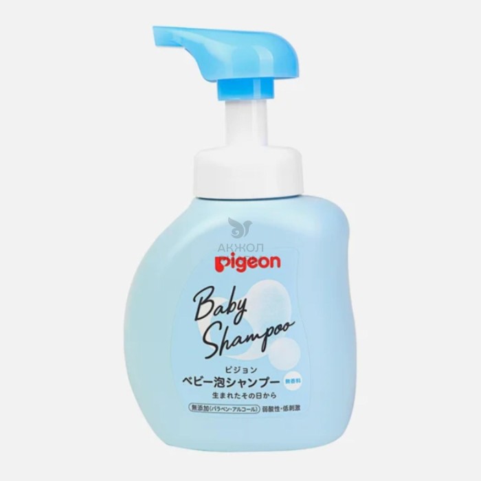 ШАМПУНЬ-ПЕНКА PIGEON Д/МЛАДЕНЦЕВ С РОЖДЕНИЯ 350МЛ - фото 1