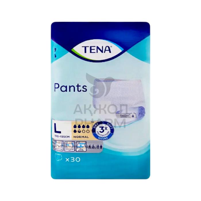 ПОДГУЗНИКИ-ТРУСИКИ TENA PANTS NORMAL LARGE 30ШТ - фото 1