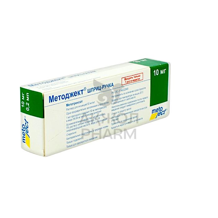 МЕТОДЖЕКТ 10 МГ РАСТВ №1/ОНКОТЕК ФАРМА - купить в интернет-аптеке Ақ Жол Pharm