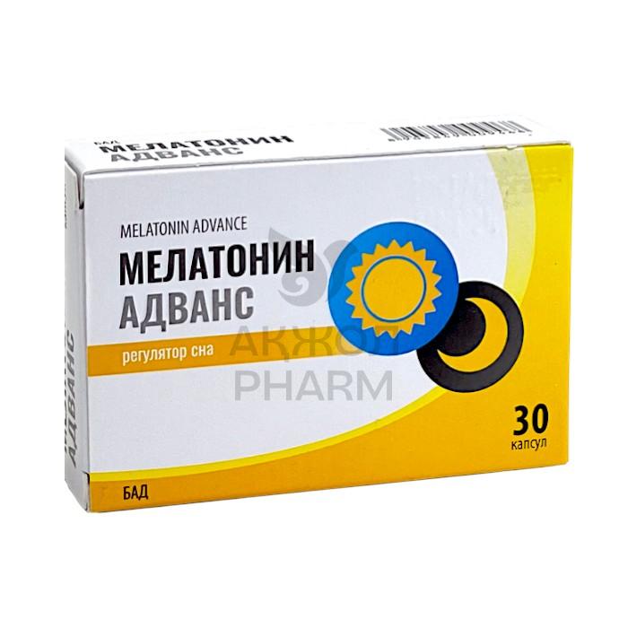 МЕЛАТОНИН АДВАНС 3МГ КАПС №30/АЛЬФА ЛАБОРАТОРИЕС - купить в интернет-аптеке Ақ Жол Pharm